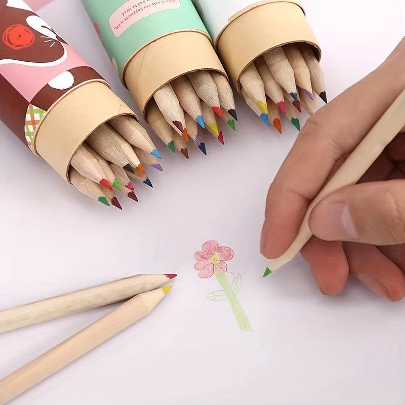 Cartoon Bear Children's Drawing Pencil Art Tool Gift Random