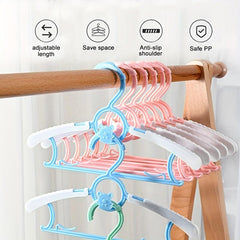 Smart & Stylish Child Hangers Retractable Perfect for Newborns