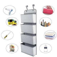 Creative Non Woven Layer Door Rear Storage Hanging Bag