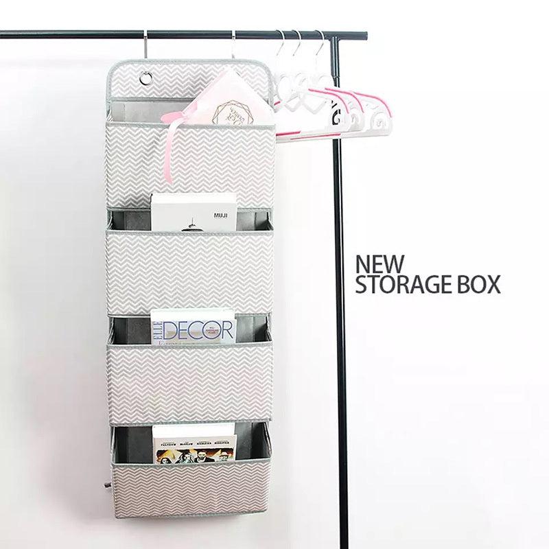 Creative Non Woven Layer Door Rear Storage Hanging Bag