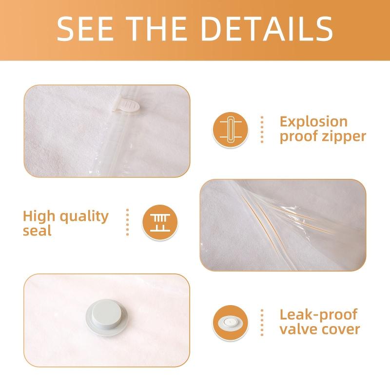 Vacuum Storage Bags for Organizing Bedroom Space