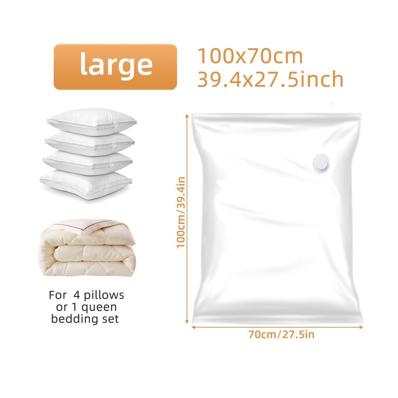 Vacuum Storage Bags for Organizing Bedroom Space