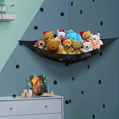 2 Pcs Toy Storage Hammock Organizer Hanging For Nursery Play Room Kids Bedroom