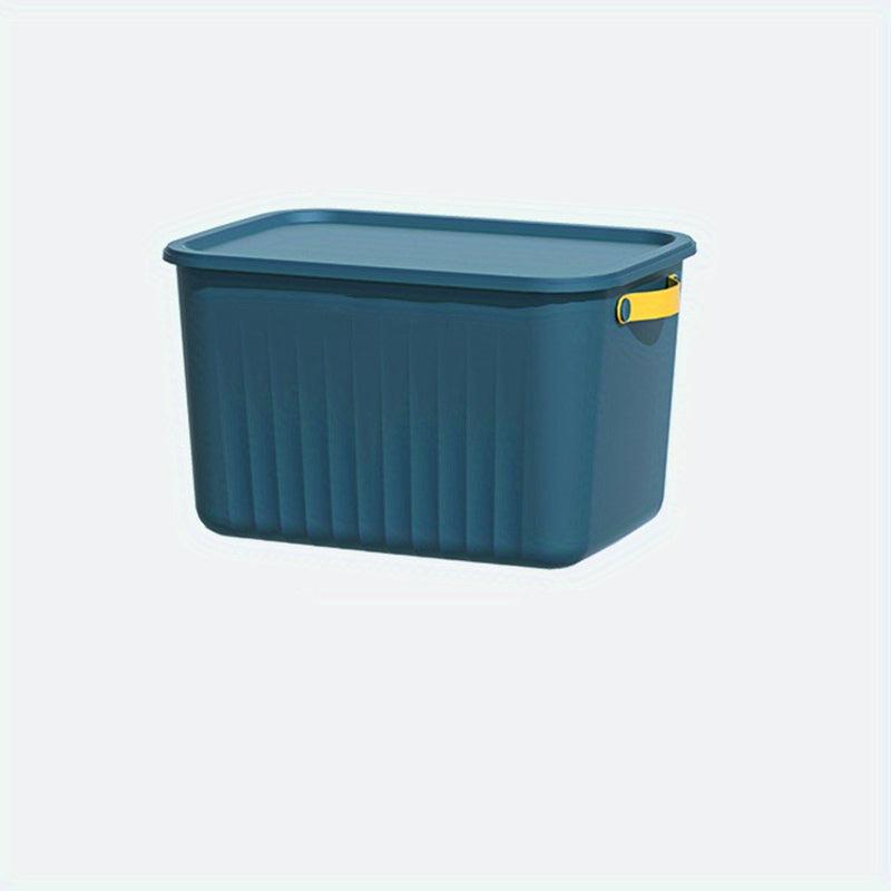 Kids Toy Storage Box with Cover and Handle - 14.05 Inches Tall
