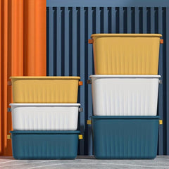 Kids Toy Storage Box with Cover and Handle - 14.05 Inches Tall