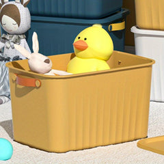 Kids Toy Storage Box with Cover and Handle - 14.05 Inches Tall