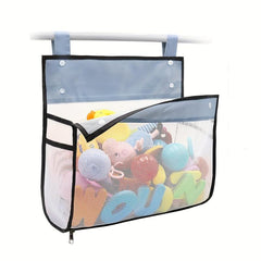 Baby Bath Toys Organizer Hanging Storage Bag with Bottom Zipper