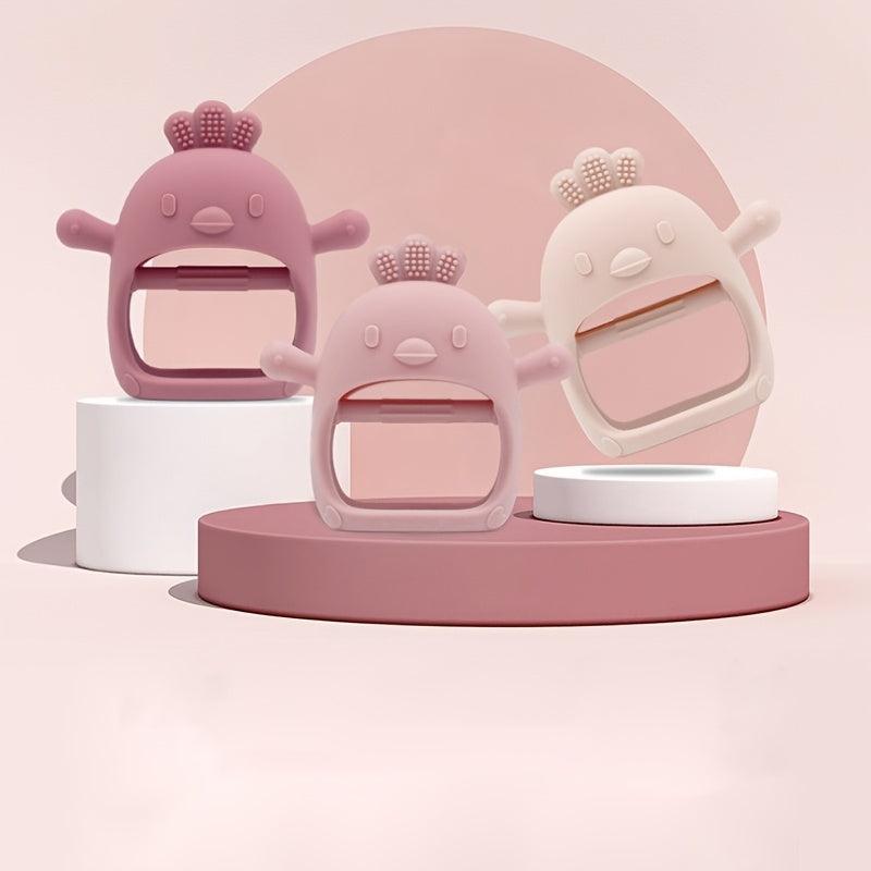 Silicone Baby Teether Toys 3 Months BPA Anti Drop Mittens Teething Toys