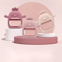 Silicone Baby Teether Toys 3 Months BPA Anti Drop Mittens Teething Toys