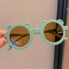 Bear Kids Sunglasses Anti UV Baby Glasses