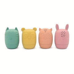 Silicone Bath Toys for Babies 6-12 Months and Toddlers 1-3 Years