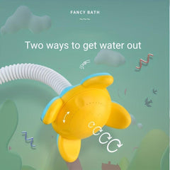 Bath Toy Water Pump & Shower Sprinkler for Toddlers
