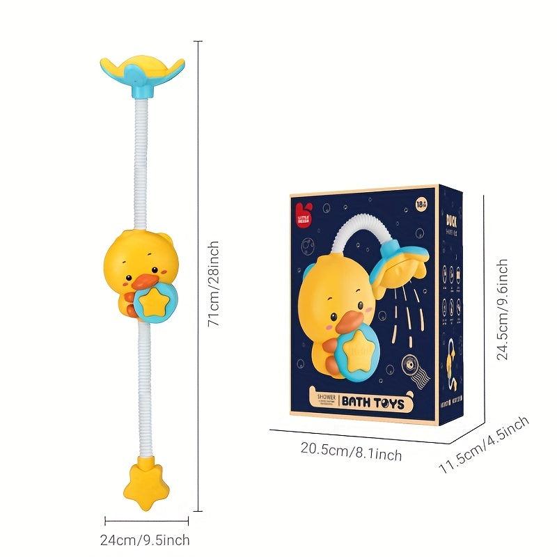 Bath Toy Water Pump & Shower Sprinkler for Toddlers