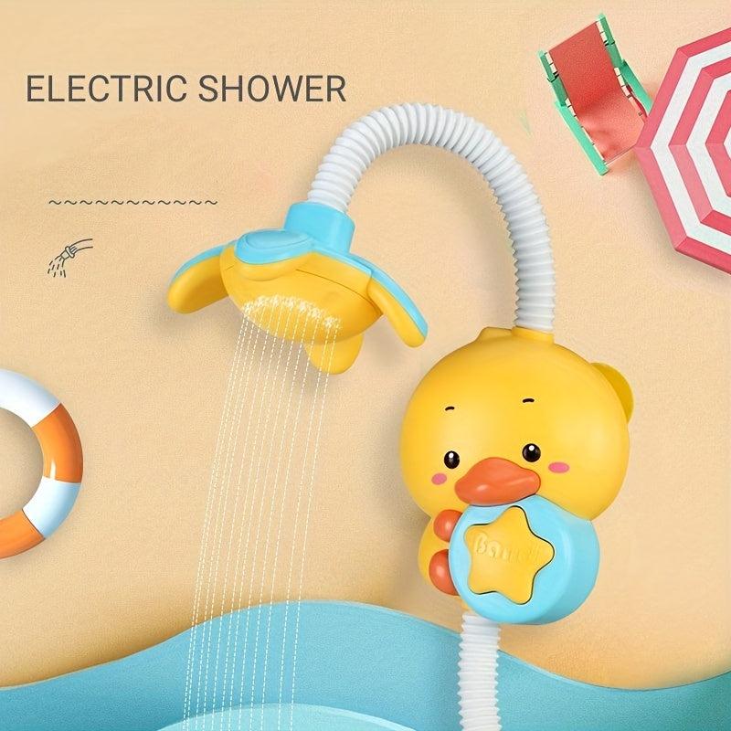 Bath Toy Water Pump & Shower Sprinkler for Toddlers