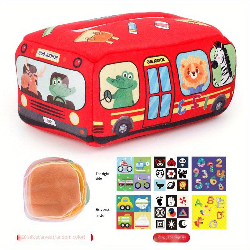 Interactive Music Tissue Box Toy for Kids