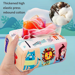 Interactive Music Tissue Box Toy for Kids