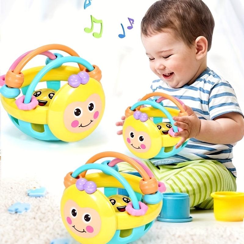 Baby Toys Newborn Rattles Grasping Gnawing Toys Hand Balls