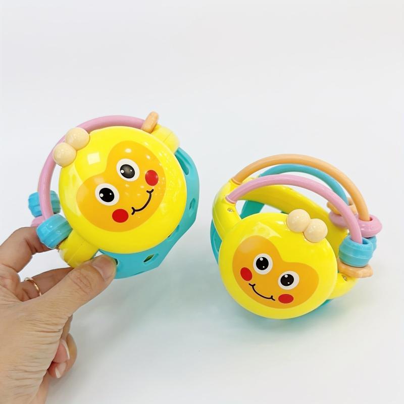 Baby Toys Newborn Rattles Grasping Gnawing Toys Hand Balls