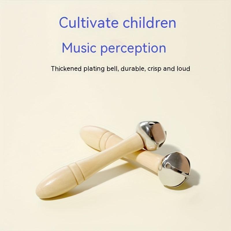 Wooden Craft Bell Children's Musical Instrument Toy