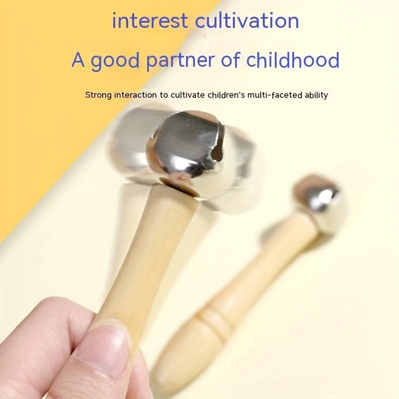 Wooden Craft Bell Children's Musical Instrument Toy