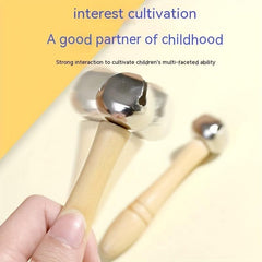 Wooden Craft Bell Children's Musical Instrument Toy