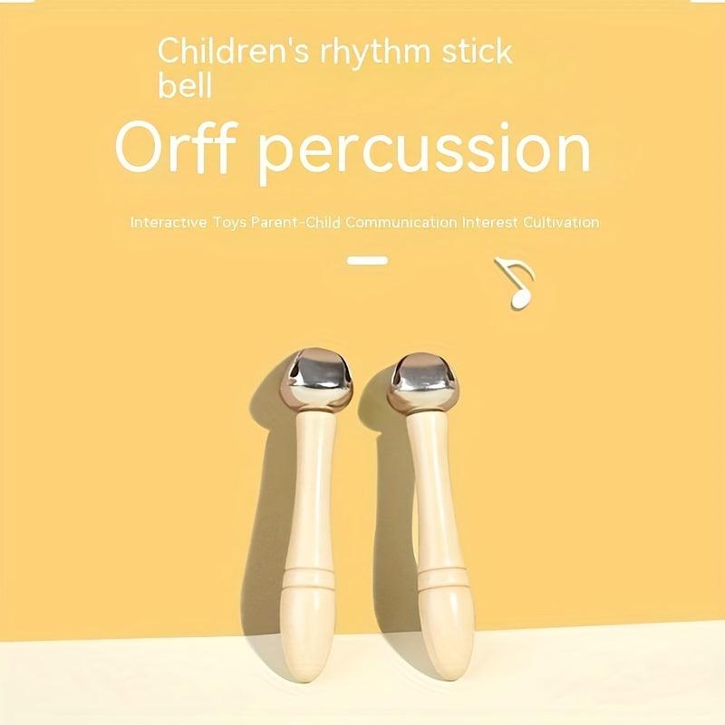 Wooden Craft Bell Children's Musical Instrument Toy