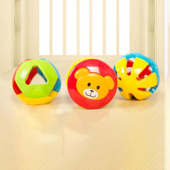 Baby Hand Catch Ball Sensory Toy Jingle Bell Rattle Children's Gift