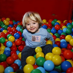 100pcs Ocean Balls Set for Kids' Indoor & Outdoor Playtime