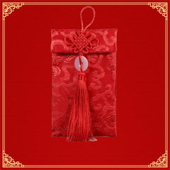 Silk Red Envelopes Lucky Money Pockets for Chinese New Year