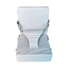 Waterproof Gray Booster Seat with Adjustable Safety Straps