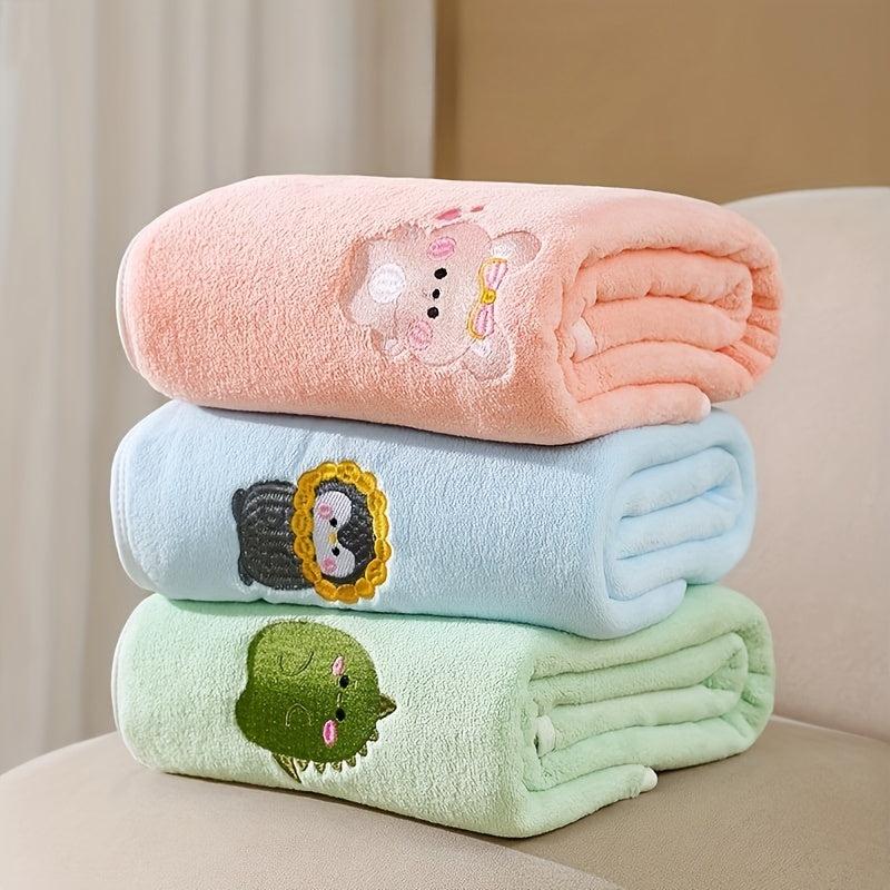 Soft Newborn Bath Towel- Quick Drying & Absorbent
