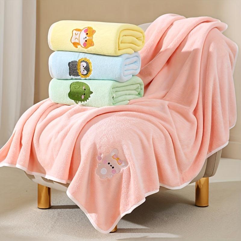 Soft Newborn Bath Towel- Quick Drying & Absorbent