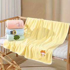 Soft Newborn Bath Towel- Quick Drying & Absorbent