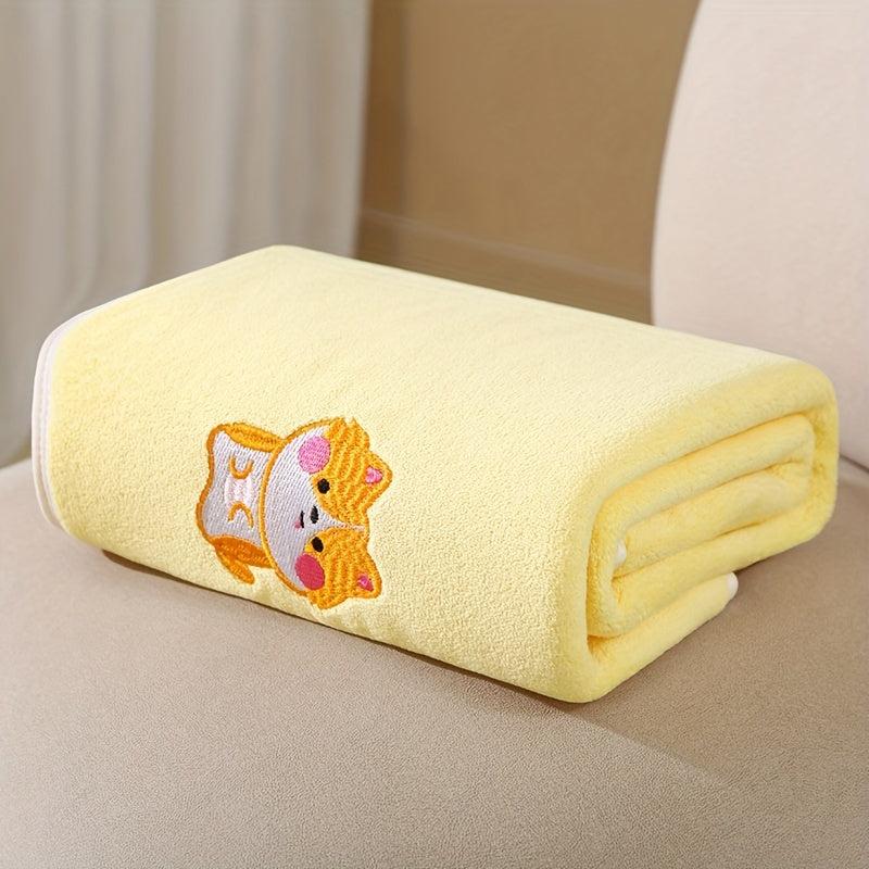 Soft Newborn Bath Towel- Quick Drying & Absorbent