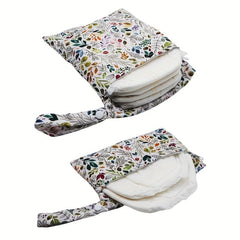 Boho Leaves Print Wet & Dry Bag for Travel Beach Pool Gym