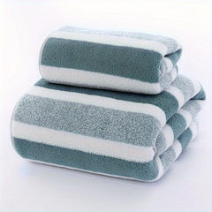 Coral Velvet Soft Towel Set for Home Gym Bathroom