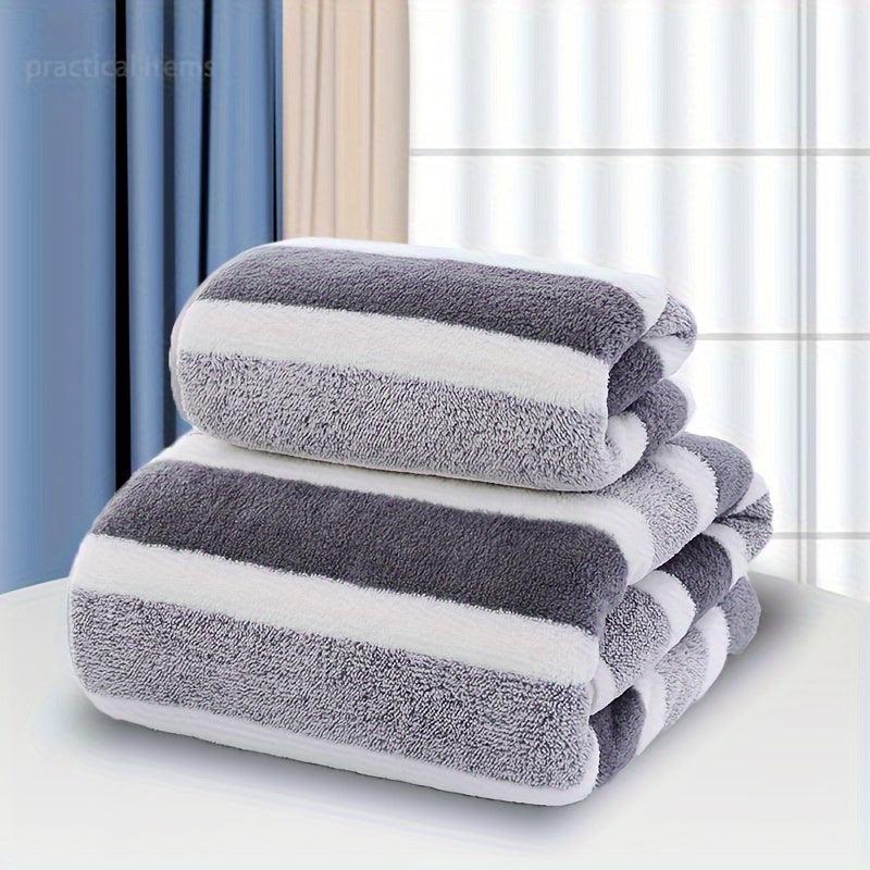 Coral Velvet Soft Towel Set for Home Gym Bathroom