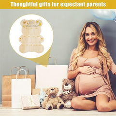Baby's First Year Bear Shaped Wooden Photo Frame