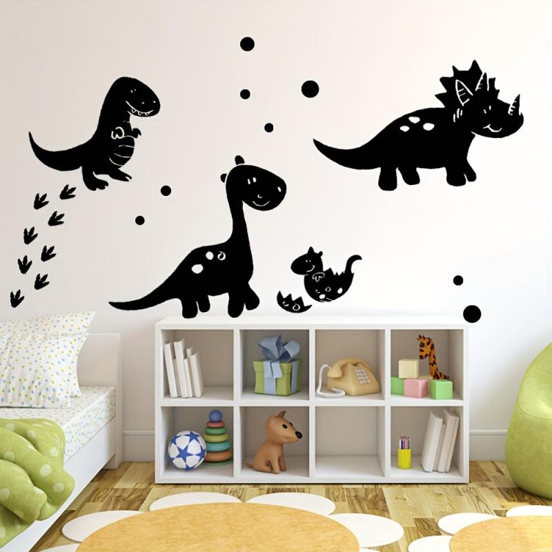Cartoon Dinosaur PVC Wall Sticker for Kids Room Decor