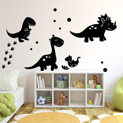 Cartoon Dinosaur PVC Wall Sticker for Kids Room Decor