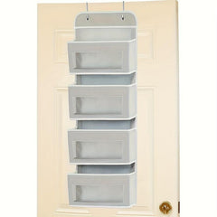 Door Hanging Cloth Storage Box 4 Shelves 4 Pockets