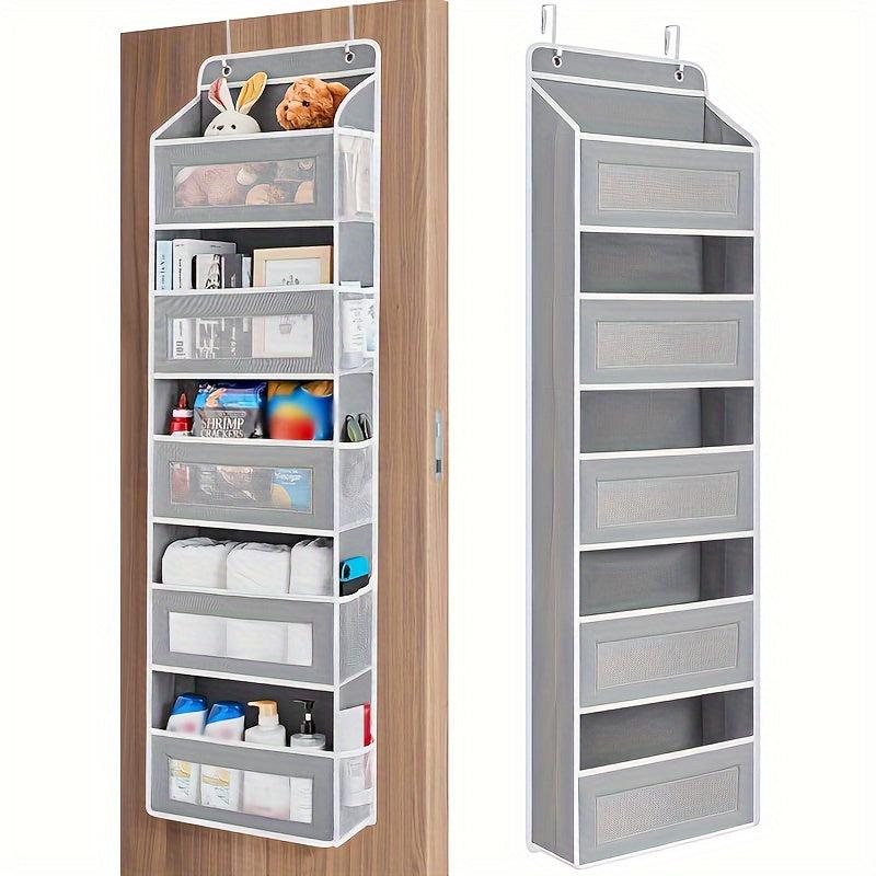 Door Hanging Cloth Storage Box 4 Shelves 4 Pockets