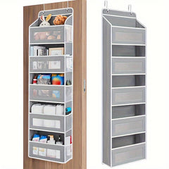 Door Hanging Cloth Storage Box 4 Shelves 4 Pockets