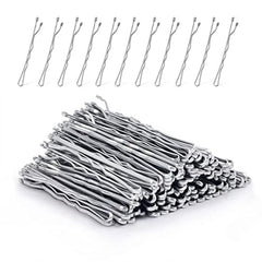 100pcs Blonde Bobby Pins Secure Hold Golden Hair Clips Women Girls