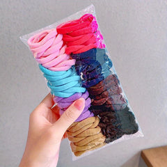 100pcs Hair Tie Rubber Band High Elastic Hair Tie Female Hair Rope