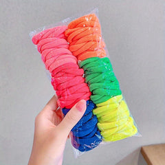 100pcs Hair Tie Rubber Band High Elastic Hair Tie Female Hair Rope