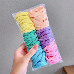 100pcs Hair Tie Rubber Band High Elastic Hair Tie Female Hair Rope