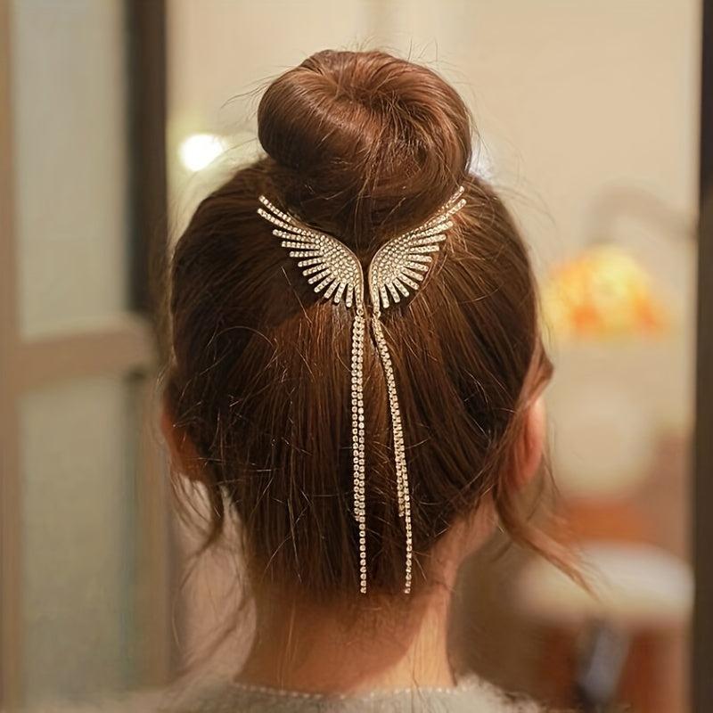 Angel Wings Hair Claw Wedding Hair Clip