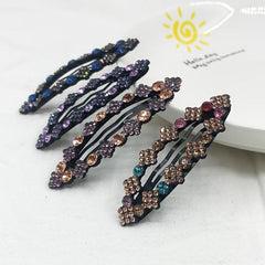 Crystal Rhinestone Hair Clip Barrette Hairpin Hair Accessories