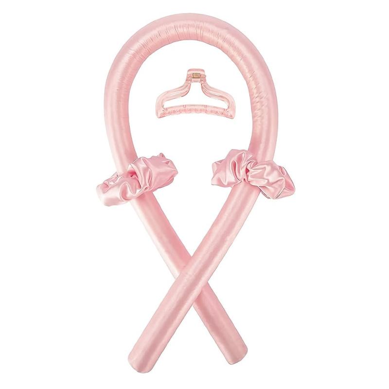 Satin Heatless Curling Set Hair Rollers Overnight